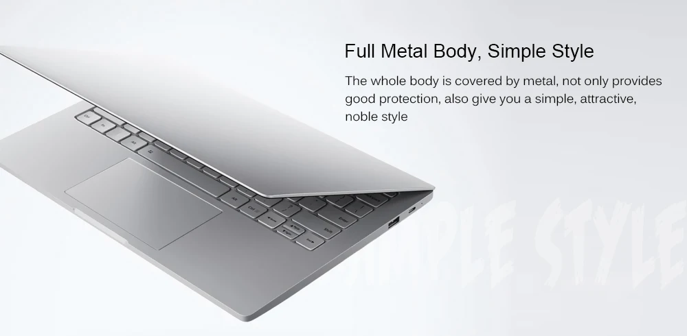 Ноутбук Xiaomi mi Air, 12,5 дюймов, ультратонкий, Windows 10, Intel Core M3-8100Y, 4 Гб, 128 ГБ, с подсветкой, клавиатура, HD mi, быстрая зарядка, ноутбук