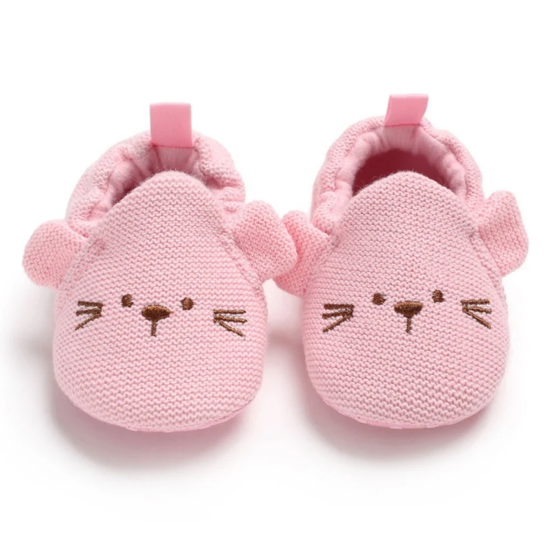 

Baby Shoes Spring Cute Baby Boy Girl Soft Soled Cartoon Shoes Infant Walking Dress Cradle Shoe First Walkers