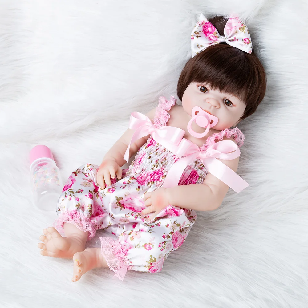 Кукла Bebes Reborn силиконовая кукла для всего тела девочка игрушка ванны