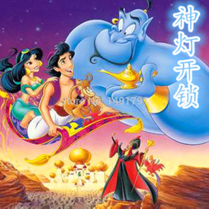 Замечательные лампы реквизиты Aladdin Escape Room такагизм для игр реальная жизнь