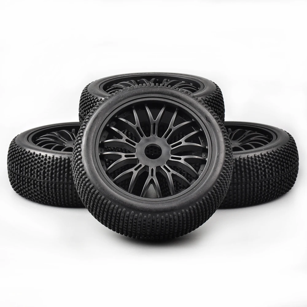 4 шт./компл. масштаб 1:8 шины для багги и колесного обода 17 мм Hex fit HSP HPI RC Racing Off Road Remote
