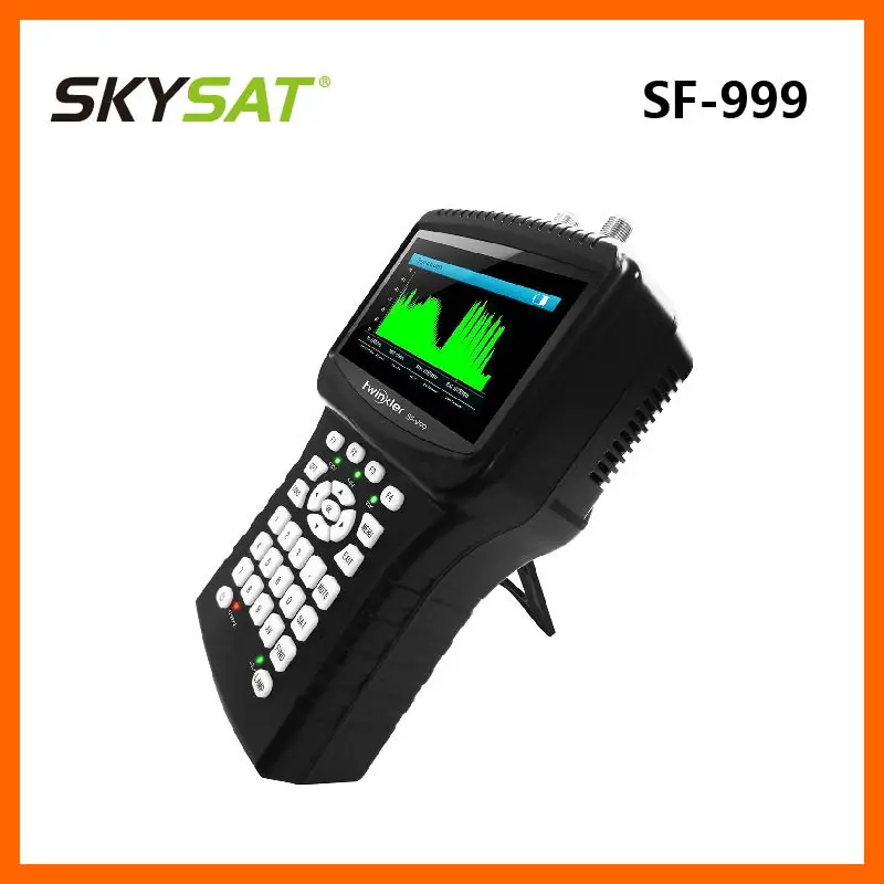 Twinkler SF 999 HD комбинированный поиск метр с 4 3 дюймов ЖК дисплей Экран поддержка DVB S2 T2