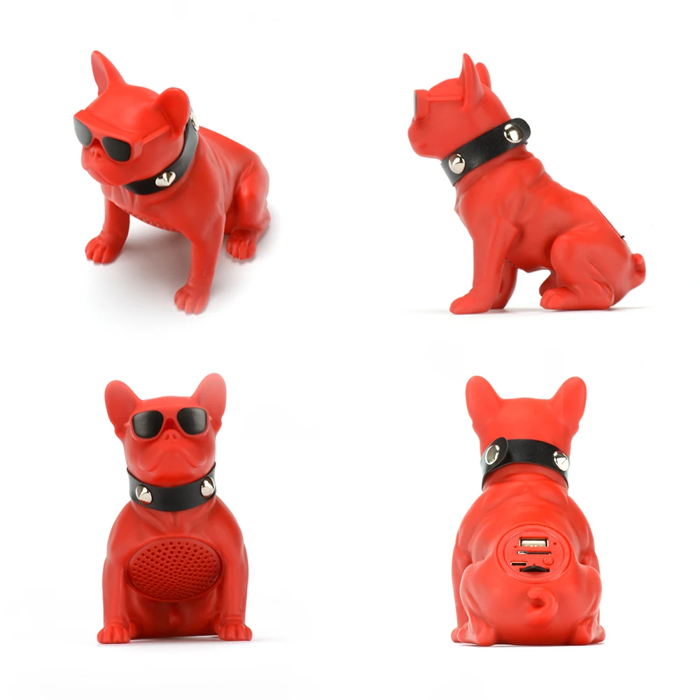Беспроводной Bluetooth динамик бульдог, Full Dog портативный музыкальный стерео динамик, плеер Caxia de som Boom Box звуковая система