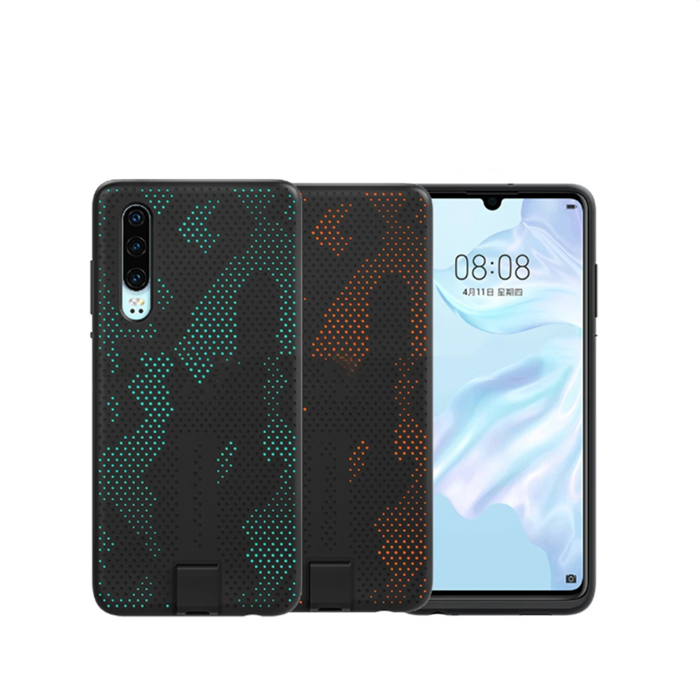 10 Вт Оригинальный чехол для беспроводной зарядки Huawei P30 защитный Магнитная
