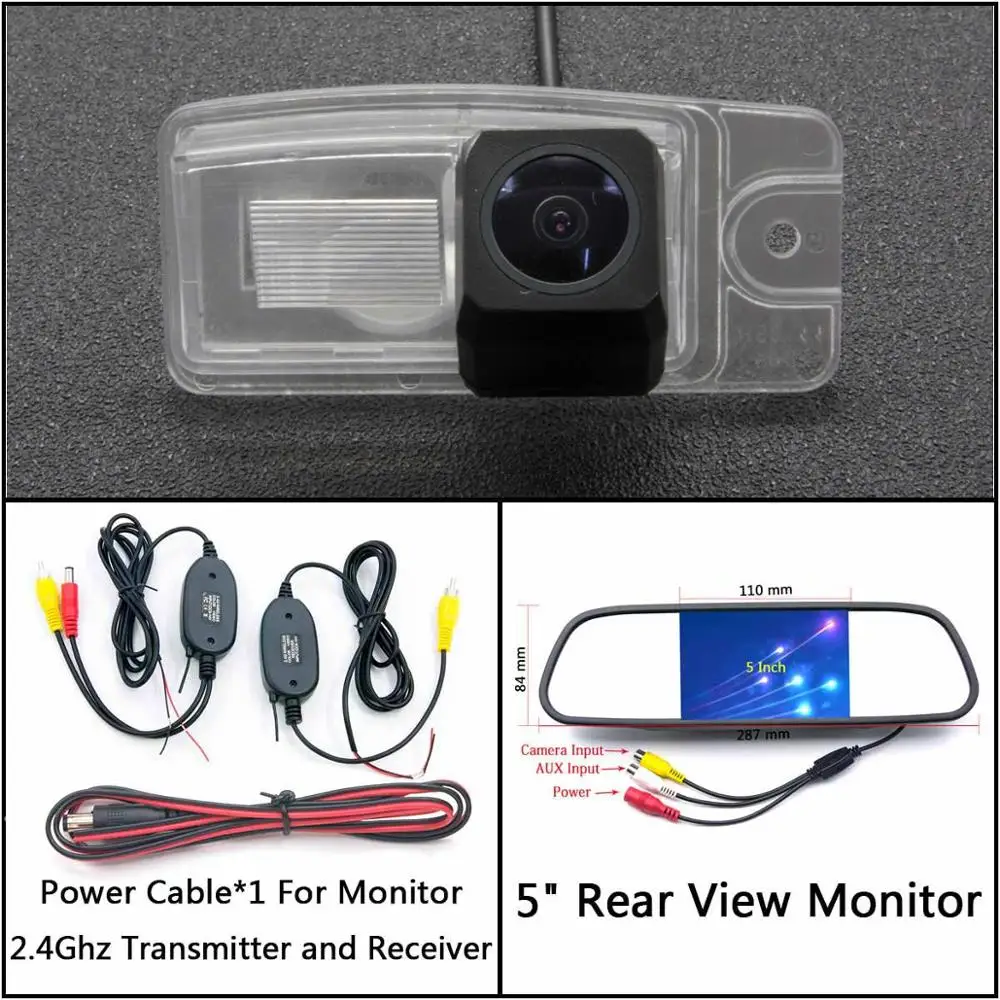 C Wireless 5 inch M Full HD резервная камера заднего вида для Nissan Murano Z50 Skyline Altima Murano Z52 Sentra 200 XTrail Автостоянка ЖК-зеркало монитор - Название цвета: C Wireless 5 inch M