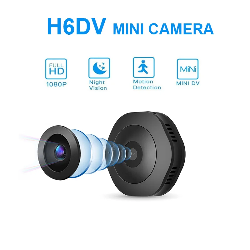 Full HD 1080p мини Камера H6DV ИК Ночное видение Micro обнаружения движения Mini DV