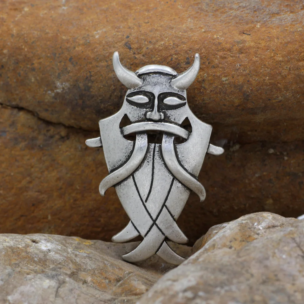 Youe shone Odin маска для коварства и усмотрения колье с кулоном в стиле викингов