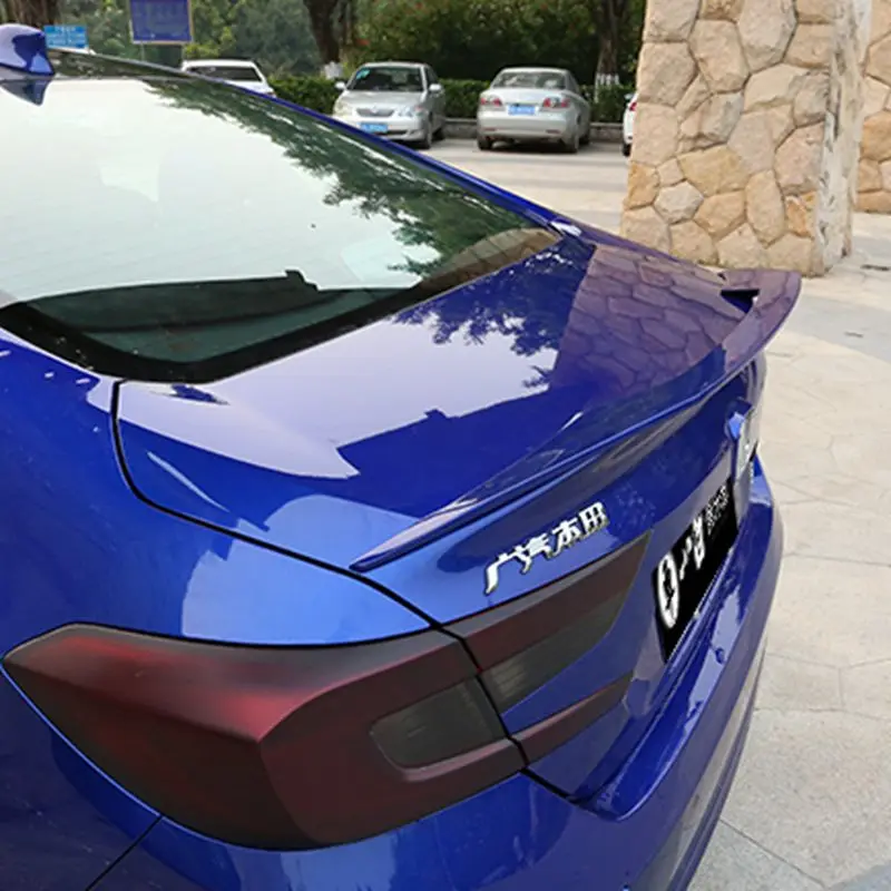 Спойлер для заднего крыла Honda Accord качественный цветной спойлер из АБС пластика
