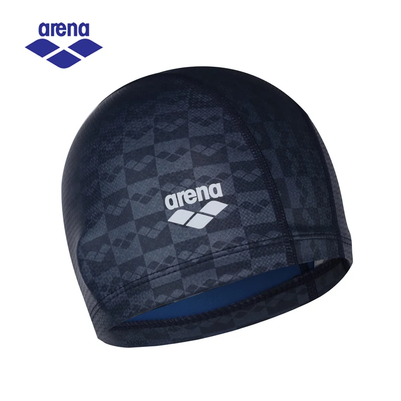 Arena силиконовая шапочка для плавания с принтом s длинных волос водонепроницаемая