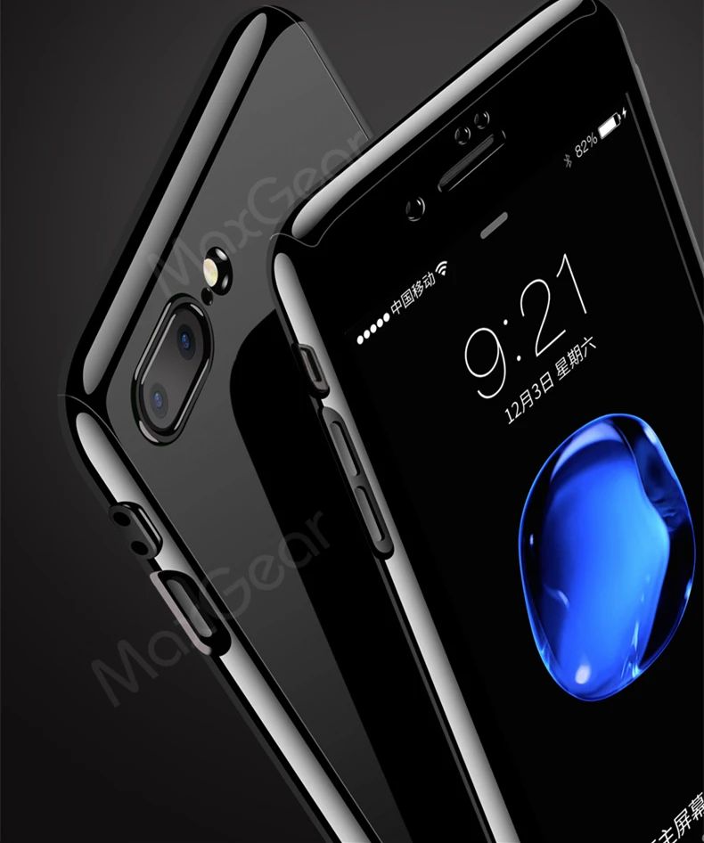 GURIOO 360 градусов полный защитный чехол для Apple iPhone 5 5S SE 6 S 7 Plus телефонные сумки PC