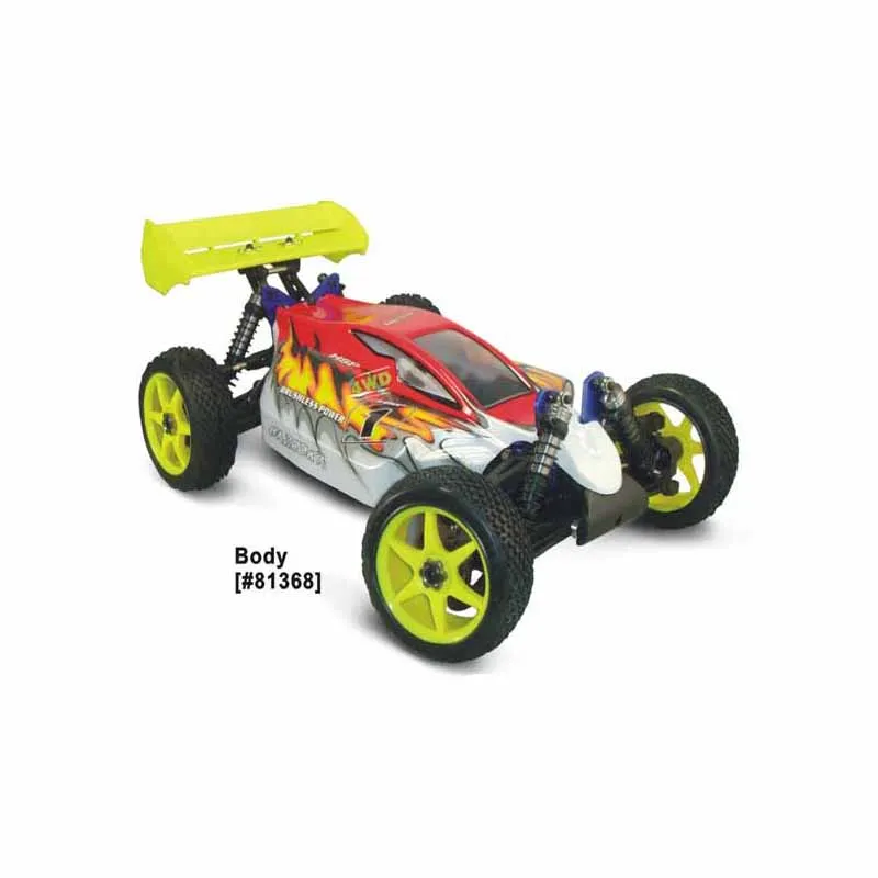 RC CAR ACCESSORIES 81368 BODY SHELL 37.5*22.5 FOR HSP 1/8 SCALE REMOTE CONTROL BAZOOKA BUGGY 94081 94081GT 94081GT-E9 | Игрушки и хобби