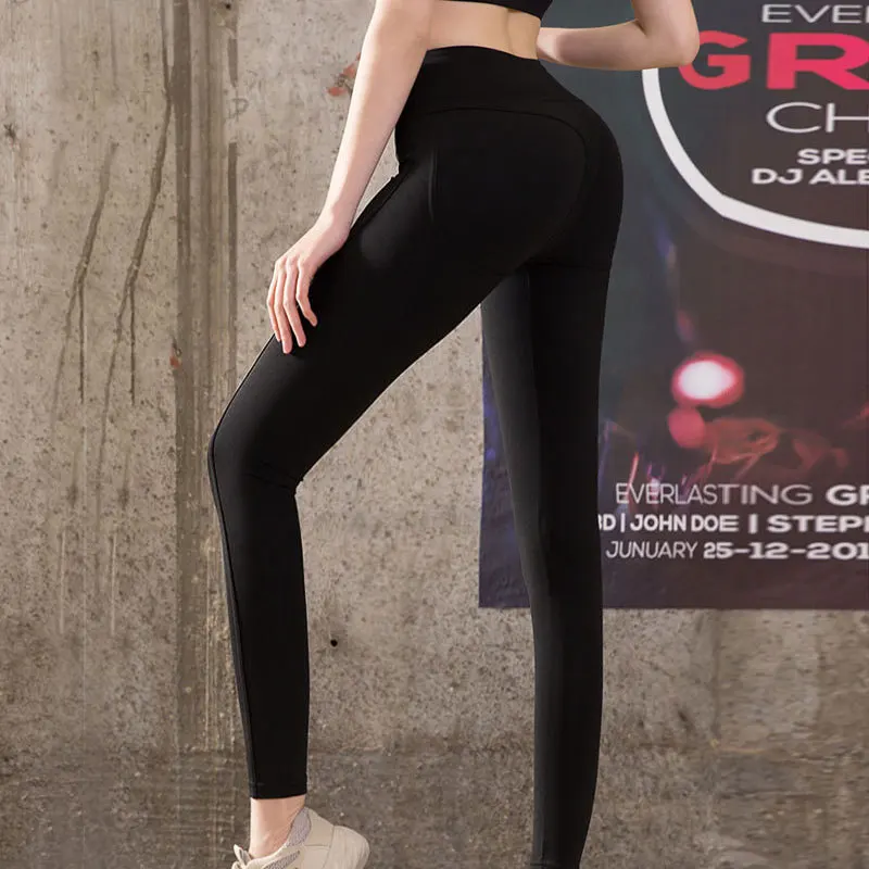 Women Fitness Yoga High Waist Leggings Sport Running Pants Training Tight Trouser Femme Workout Gym Wear Jogging Suit Sportswear | Спорт и