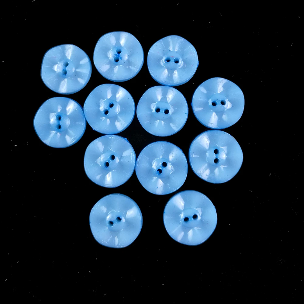 Полимерная швейная кнопка скрапбукинга смешанные цветы с двумя отверстиями