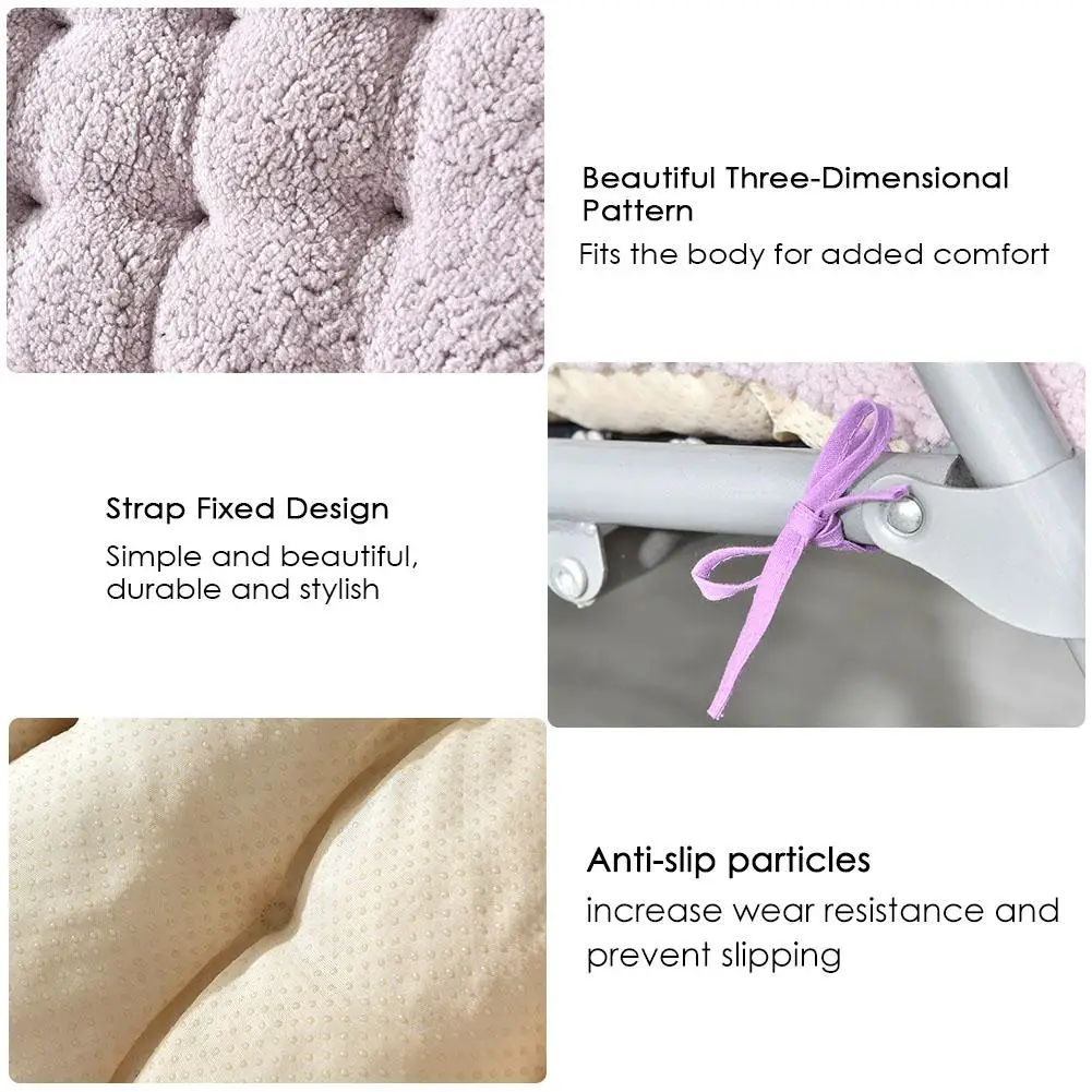 Кресло для отдыха подушка кресло качалка с подкладкой утолщенное сиденье из