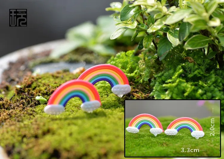 Micro Landscape Mini Animals House Miniature Fairy Garden Miniaturas Moss Diy Terrarium Accessories Figurines | Дом и сад