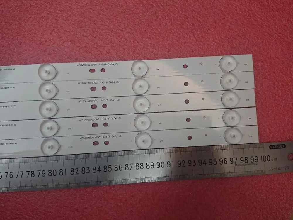 Новинка 10 шт. светодиодный подсветка полосы для 49D1000 49C1000 850095046 LB-C490F13-E2-L-G1-SE2