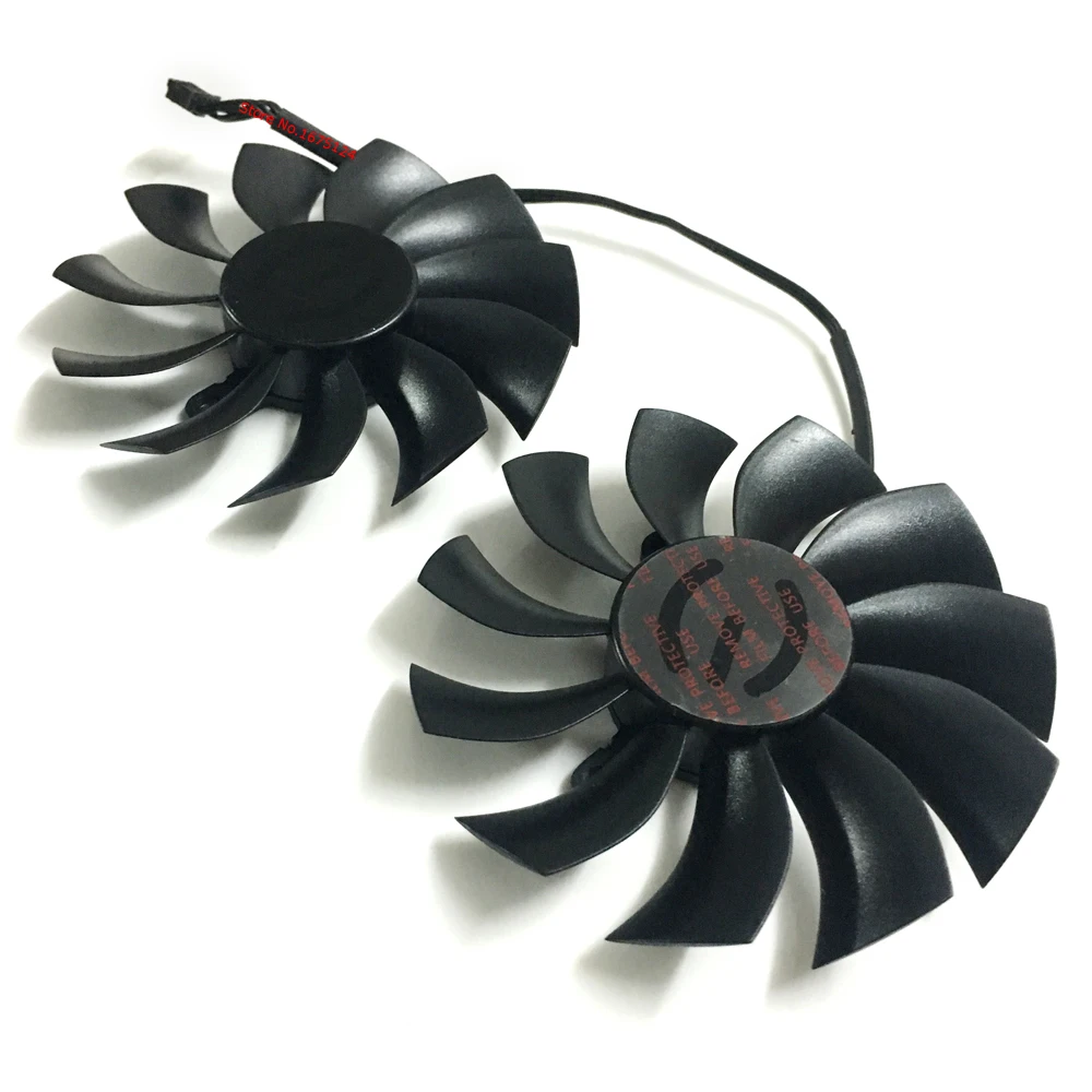 2 шт./компл. 85 мм GTX 1050Ti 1060 GPU VGA кулер Графика карты вентиляторы для Palit gtx1060 ACX3.0 GTX1050Ti