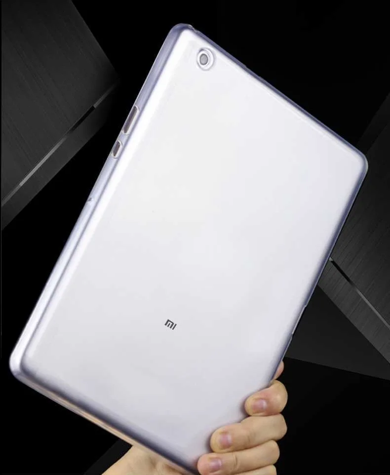 Тонкий прозрачный чехол для Xiaomi Mi Pad 4 MiPad 8 ''Прозрачный матовый из ТПУ 8'' чехол|Чехлы планшетов и