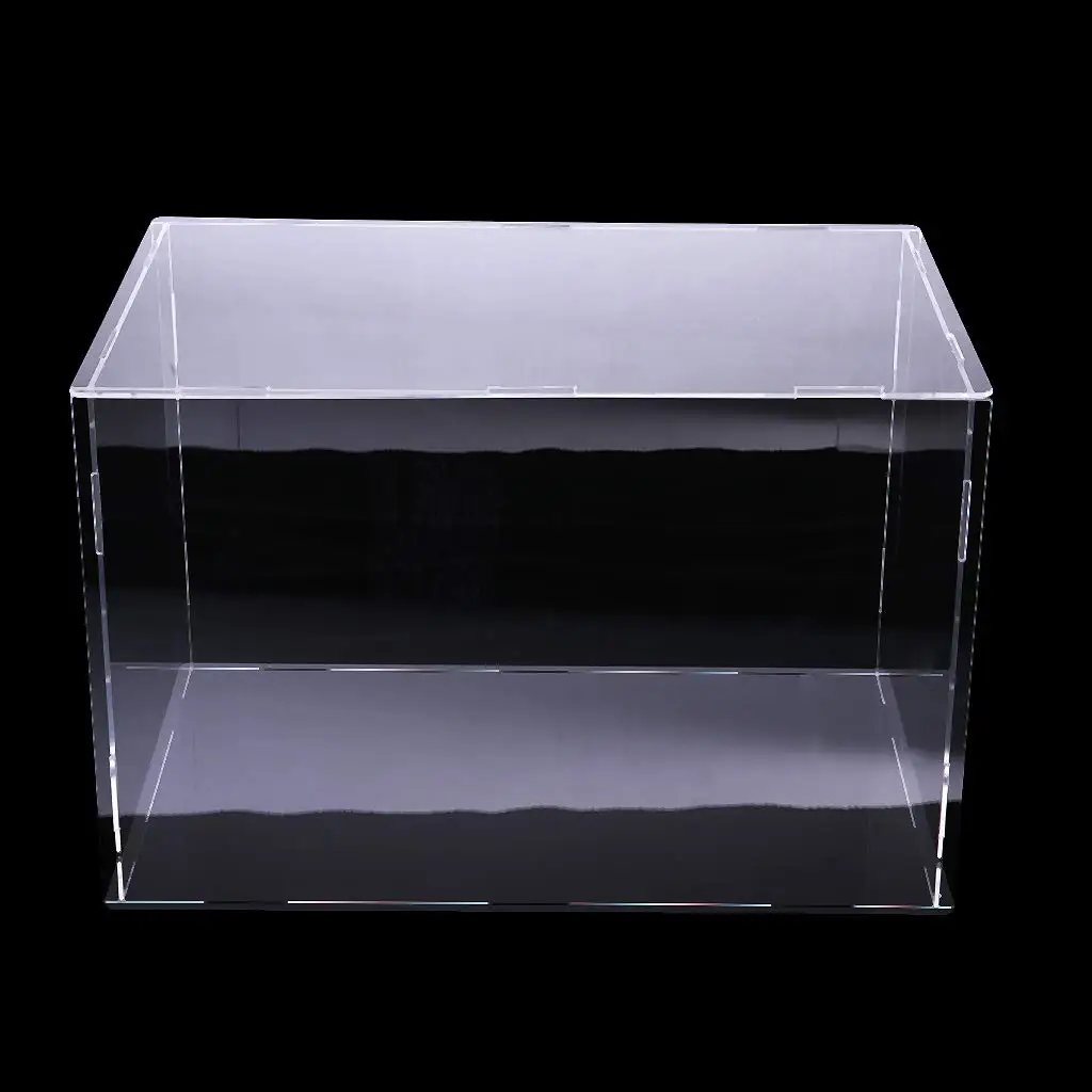 Прозрачный акриловый чехол-витрина 30x20x20 см пылезащитный чехол для