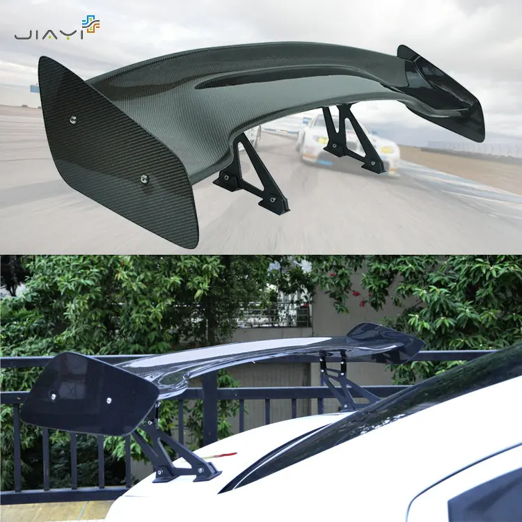 УНИВЕРСАЛЬНЫЙ 57 &quot3D Реальные углеродного волокна задний спойлер для BMW E90 E92 E46 F30