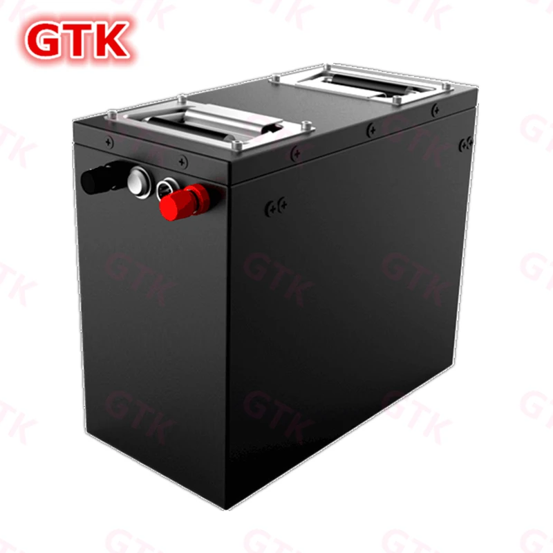GTK 48 V 25Ah lifepo4 аккумулятор питания 15S8P 3,2 V 3200Ah металлический корпус для AGV Интеллектуальный робот+ 25A зарядное устройство