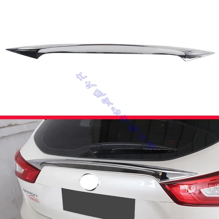 

Для Nissan Qashqai J11 2015 2016 2017 2018 2019 2020 молдинг задней багажника безель Стайлинг наклейка гарнир