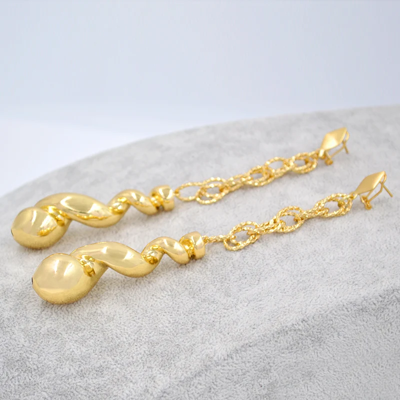 Ювелирные изделия Sunny Jewelry модные ювелирные 2021 длинные висячие женские серьги из