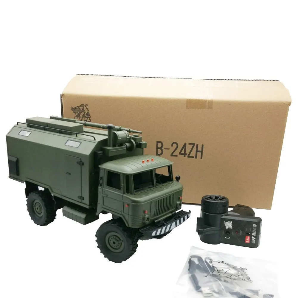 WPL B24 ZH 1/16 Радиоуправляемый Военный автомобиль 2 4G 4WD военный гоночный