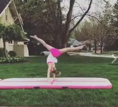 

3m x1m x10cm gymnastics mats for home with free hand pump