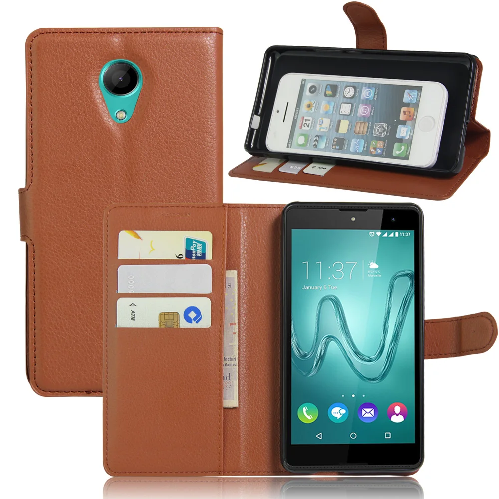 Роскошный чехол для телефона Fundas Wiko S Kool/Wiko robby 5 дюймов Coque Stand Flip Cover Wallet PU кожаная