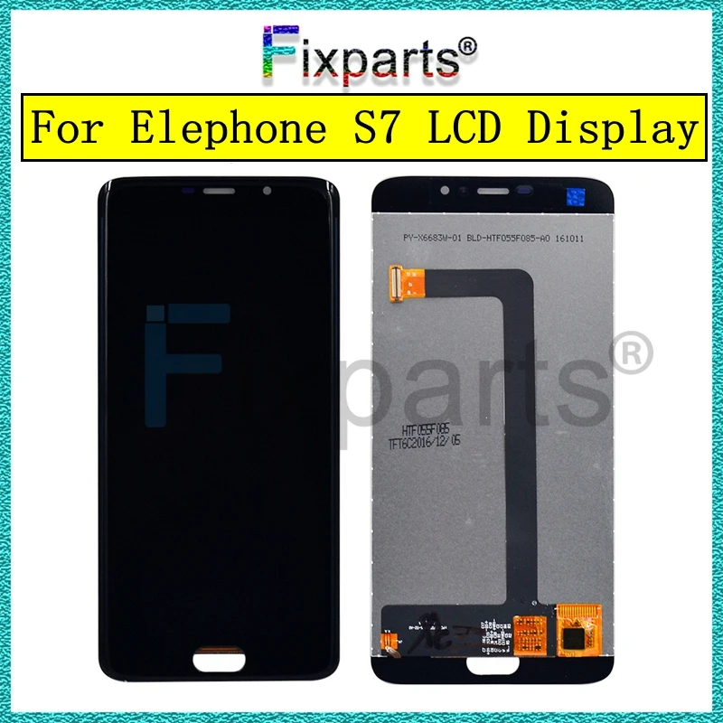 100% протестирован для ЖК дисплея Elephone S7 + детали замены головного телефона