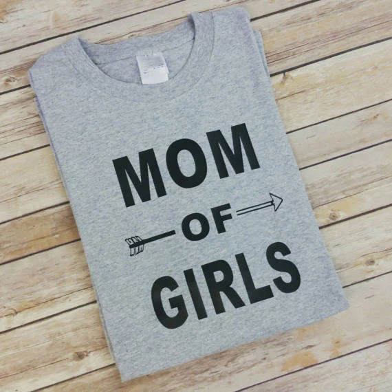 Мамы Рубашка для девочек футболка мамы подарок ко Дню I Love Mama забавные Т образное
