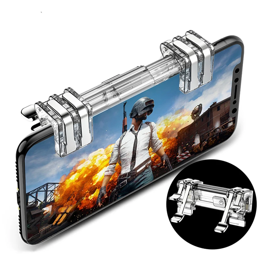 Геймпад для смартфона PUBG металлический джойстик смартфонов аксессуары игр 1 пара