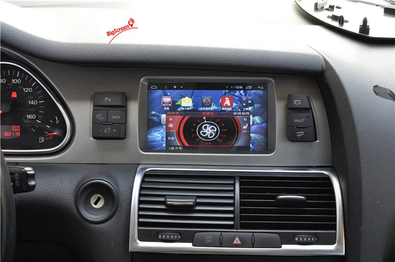 7 дюймов Android четырехъядерный автомобильный dvd-плеер gps Navi для Audi A6L 2007-2011 для AUDI Q7 2006- мультимедиа ISP экран 2 Гб стерео