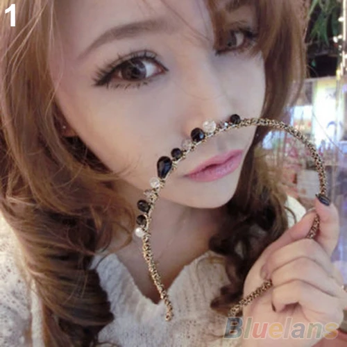 

Fashion Women's Rhinestone Crystal Headband Barrette Accessories Hairpin Cliphot