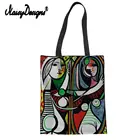 Женская сумка-тоут Picasso Master, цветная Холщовая Сумка через плечо для путешествий, пляжа, шоппинга