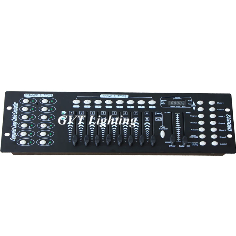 192 DMX контроллер DJ оборудование 512 консоль для светодиодного прожектора с
