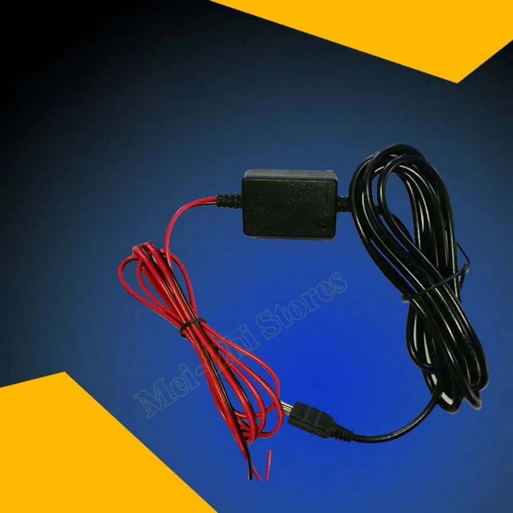 Мини usb зарядное устройство для авто с контрастным жесткий провод комплект