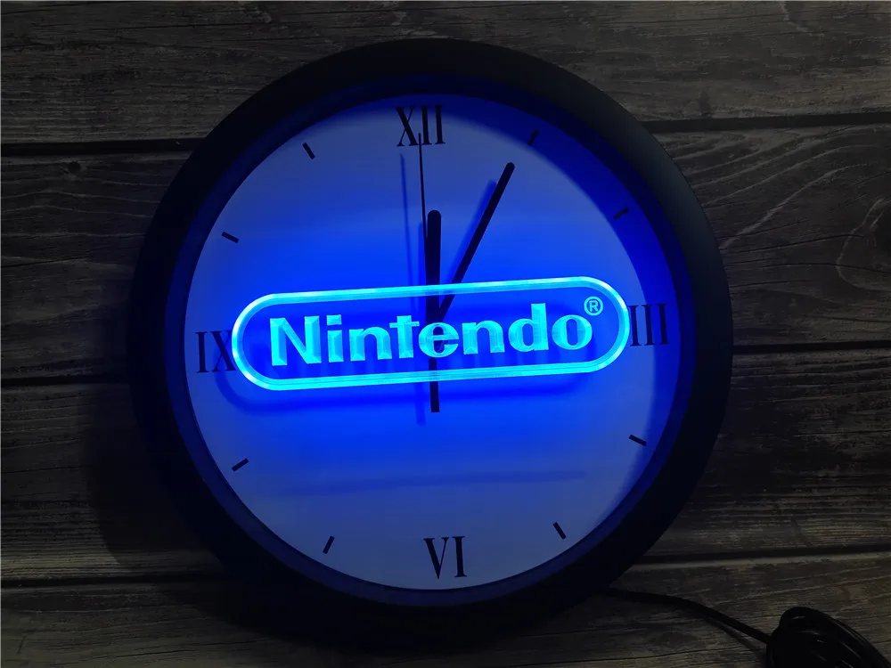 0H021 Nintendo игровое приложение RGB 5050 светодиодные неоновые вывески настенные