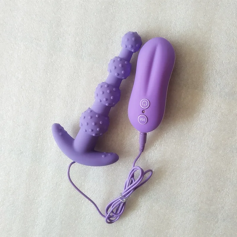 Высокое качество 10 скоростей силиконовые Анальные шарики Анальная пробка