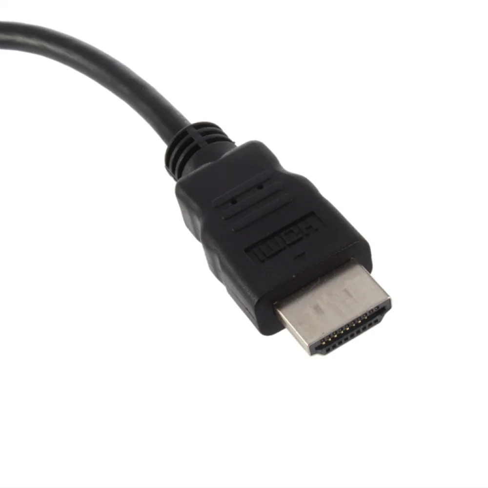 1pcs Video Converter Wholesale HDMI Male to VGA RGB Female Cable 1080P for PC Laptop | Компьютеры и офис