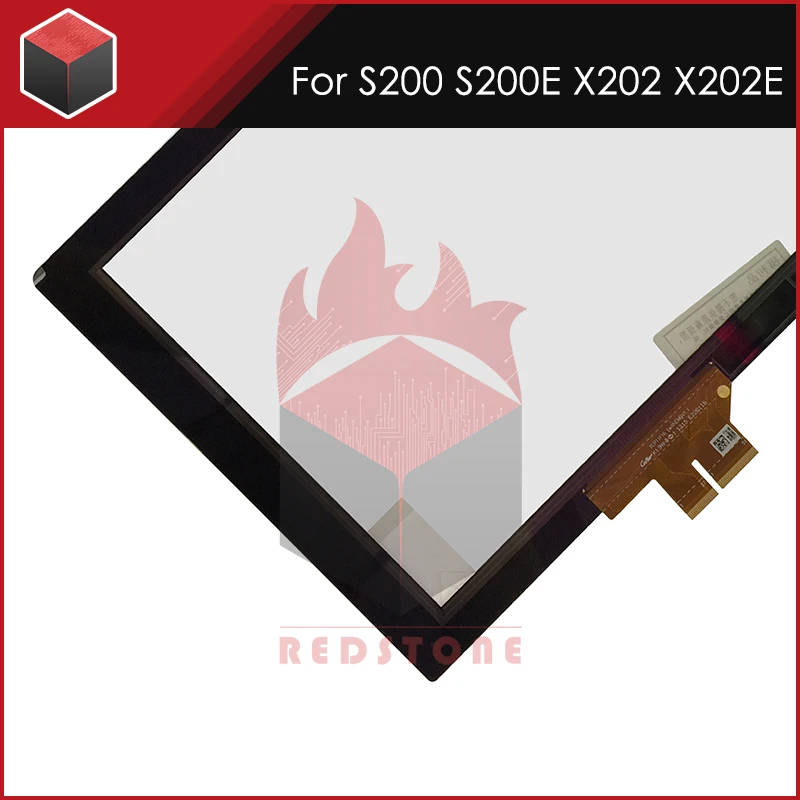 11.6 inch Black Touch panel For Asus Vivobook S200 S200E X202E Q200E Screen Digitizer Glass Sensor Panel Replacement | Компьютеры и