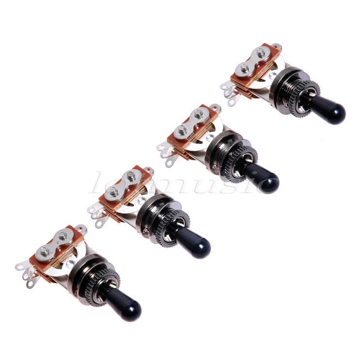 4 шт. переключатель для электрогитары с черным наконечником | Спорт и развлечения