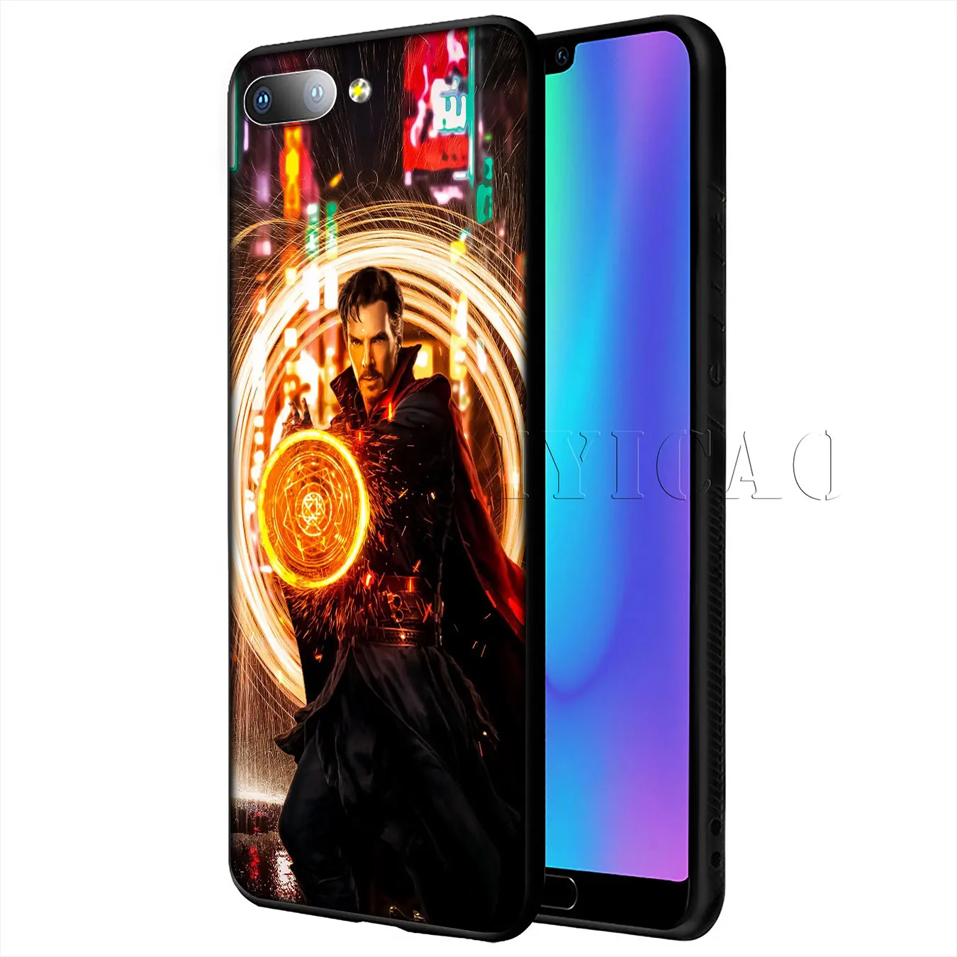 Мягкий чехол для телефона IYICAO Marvel Doctor Stephen stranna Huawei Y9 Y7 Y6 Prime 2019 Honor 20 8C 8X 8 9 9X 10 Lite 7C 7X