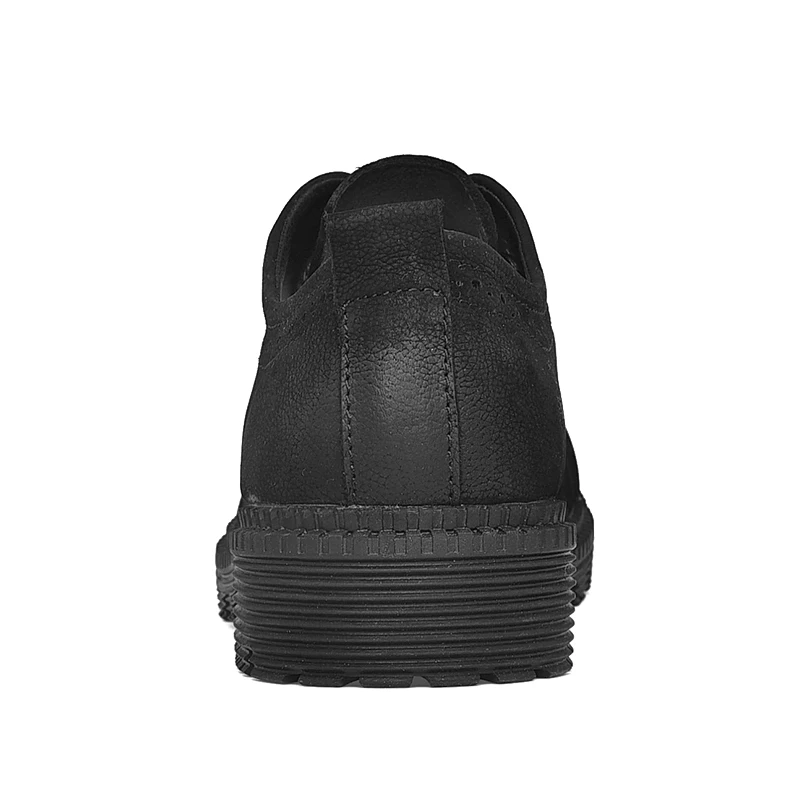CLAX Men Shoes Genuine Leather Spring Autumn Casual Shoe Male Walking Footwear Soft Black Fashion | Обувь