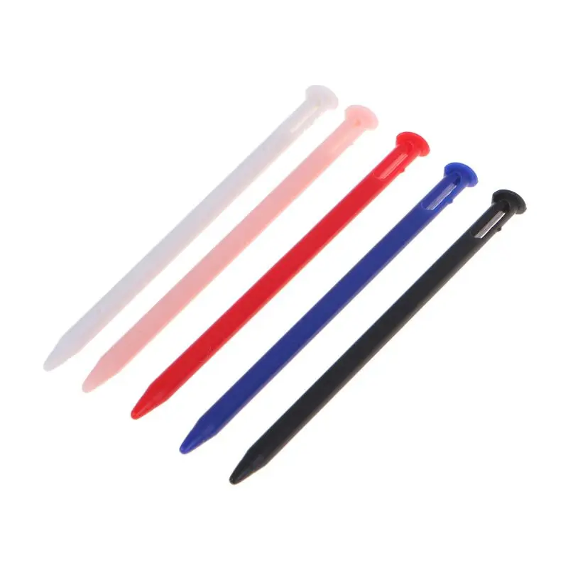 5Pcs/Set Stylus Pen Touch Screen Pencil Nib Replacement Handheld Game Accessories Plastic For Nintendo 3DS |
