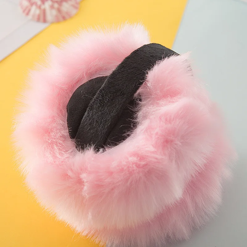 2019 г. модные женские туфли теплые ветрозащитные зимние плюшевые наушники для