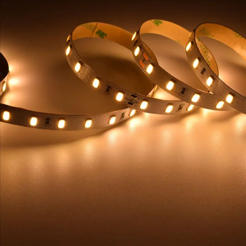 Высокий CRI> 90 DC24V гибкий 5630SMD светодиодный светильник 72 светодиодный/м 5 м/рулон теплый белый холодный белый натуральный белый светодиодный светильник