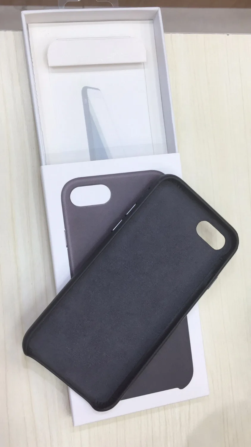 Роскошный чехол из натуральной кожи с металлическими кнопками для iphone 7 7Plus 8 Plus X