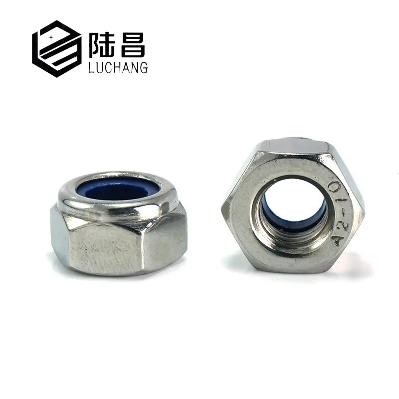 LUCHANG M3 M4 m5 m6 m8 m10 m12 M14 M16 из нержавеющей стали с автоматическим Зажимная гайка замок